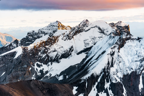Sunset Peaks Wall Art