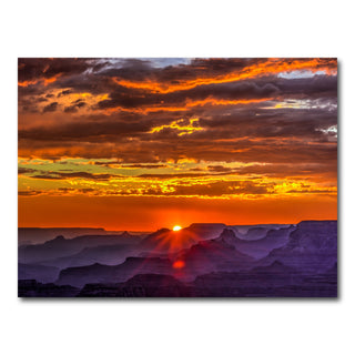 AUTO-MOCKUP WHITE | Sunset at Lipan Point Grand Canyon | 1 Piece | Gallery Wrap Canvas | group=4x3