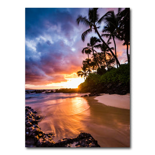 AUTO-MOCKUP WHITE | Sunset by the Beach | 1 Piece | Gallery Wrap Canvas | group=3x4