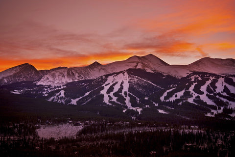 Sunset in Breckenridge Wall Art