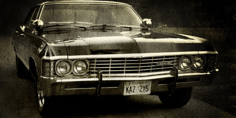 Supernatural chevy Wall Art