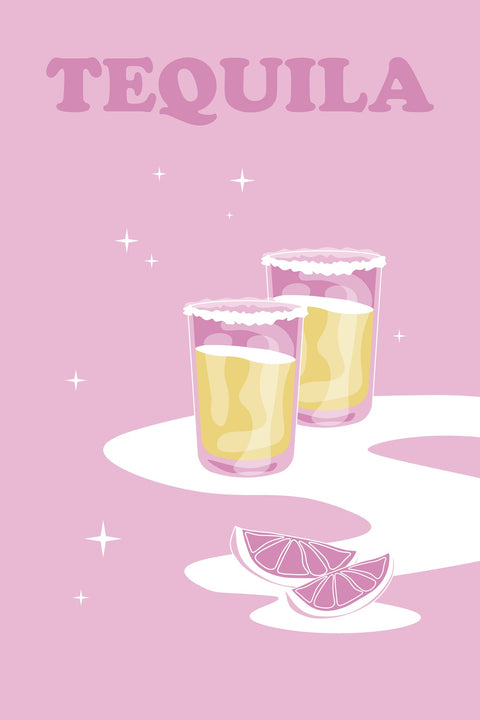 Tequila For Two Wall Art