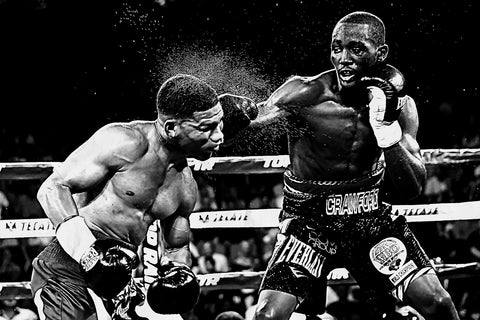 Terence Crawford Grayscale Wall Art