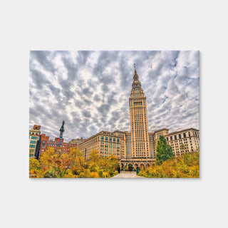 AUTO-MOCKUP | Terminal Tower Wall Art | 1 Piece | Gallery Wrap Canvas | 4x3