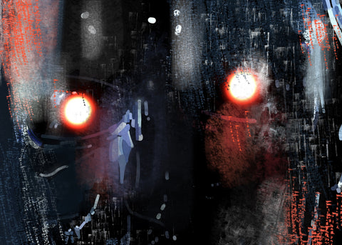 Terminator Eyes Wall Art