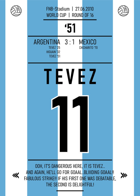 Tevez Wall Art