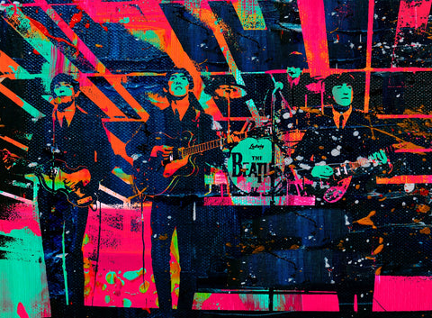The Beatles - Ed Sullivan Wall Art