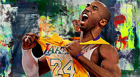 The Black Mamba Go Green Wall Art