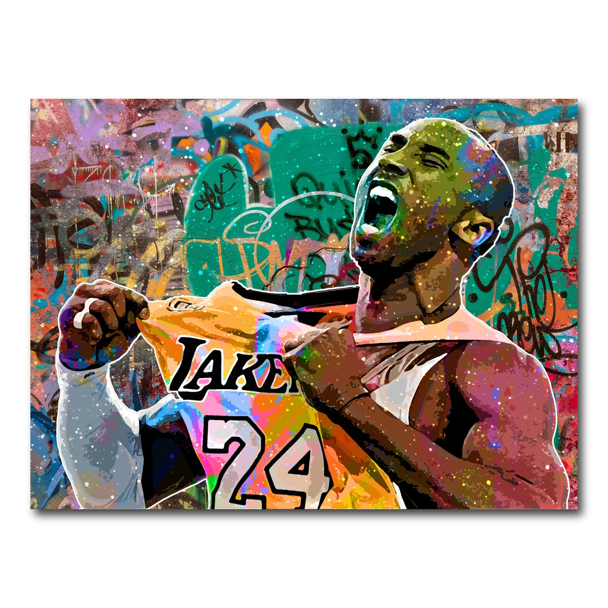 AUTO-MOCKUP WHITE | The Black Mamba | 1 Piece | Gallery Wrapped | group=4x3