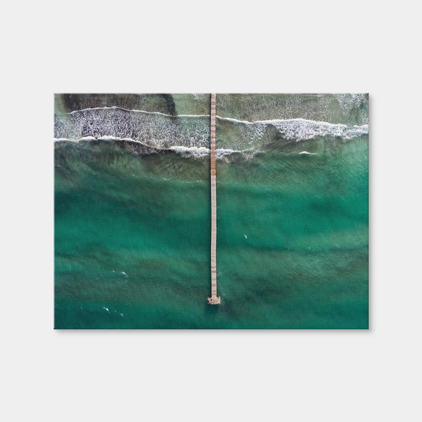 AUTO-MOCKUP | The Boardwalk Wall Art | 1 Piece | Gallery Wrap Canvas | 4x3