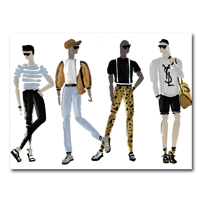 AUTO-MOCKUP WHITE | The Boys | 1 Piece | Gallery Wrap Canvas | group=4x3