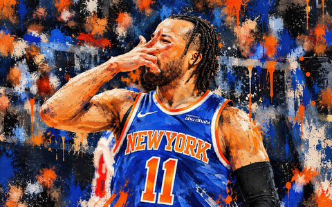 The Closer – Jalen Brunson Wall Art
