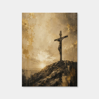 AUTO-MOCKUP WHITE | The Cross on Golgotha | 1 Piece | Gallery Wrap Canvas | group=3x4
