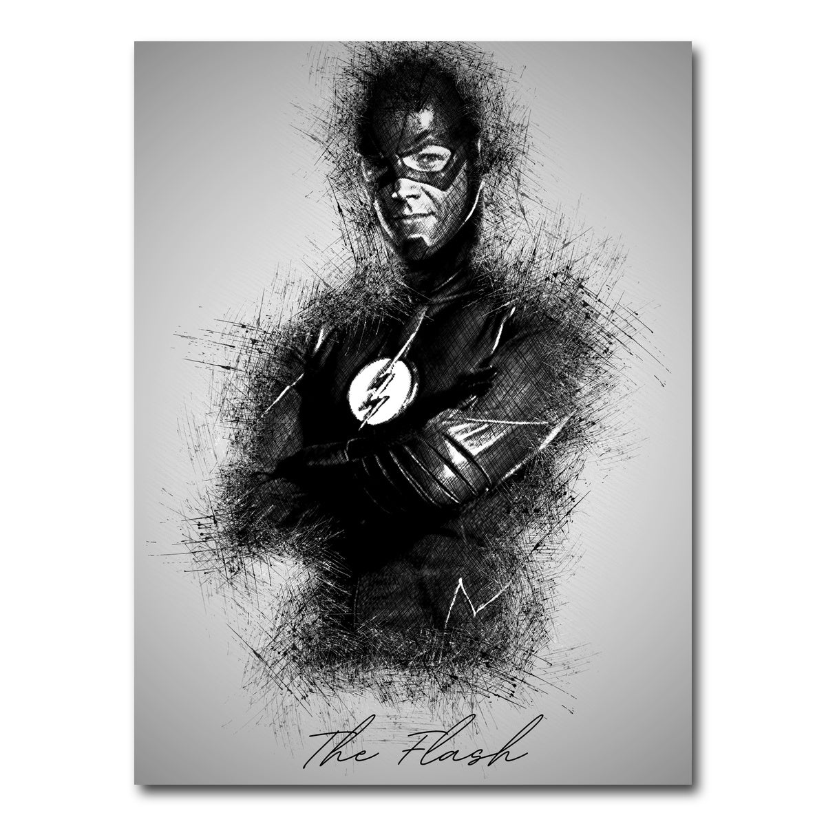 AUTO-MOCKUP WHITE | The Flash | 1 Piece | Gallery Wrap Canvas | group=3x4