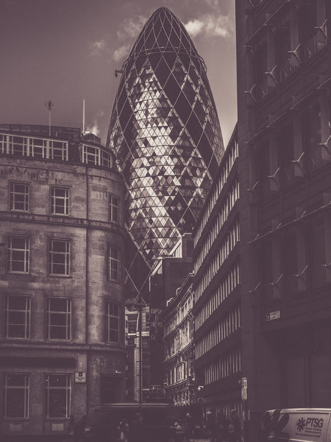 The Gherkin Wall Art