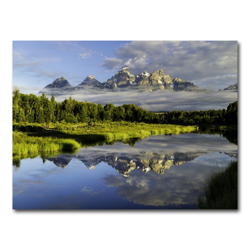 AUTO-MOCKUP WHITE | The Grand Tetons | 1 Piece | Gallery Wrap Canvas | group=4x3