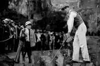 The Greatest Game - Francis Ouimet Grayscale Wall Art