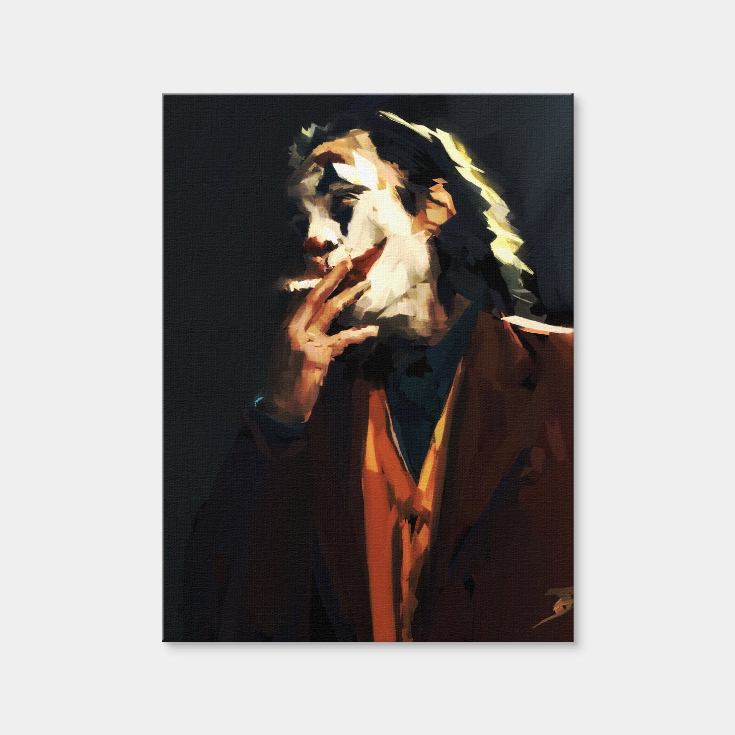 AUTO-MOCKUP WHITE | The Joker Cig | 1 Piece | Gallery Wrap Canvas | group=3x4