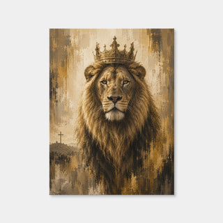 AUTO-MOCKUP WHITE | The Lion of Judah | 1 Piece | Gallery Wrap Canvas | group=3x4