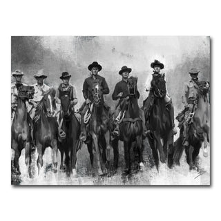 AUTO-MOCKUP WHITE | The Magnificent Seven Horses | 1 Piece | Gallery Wrap Canvas | group=4x3