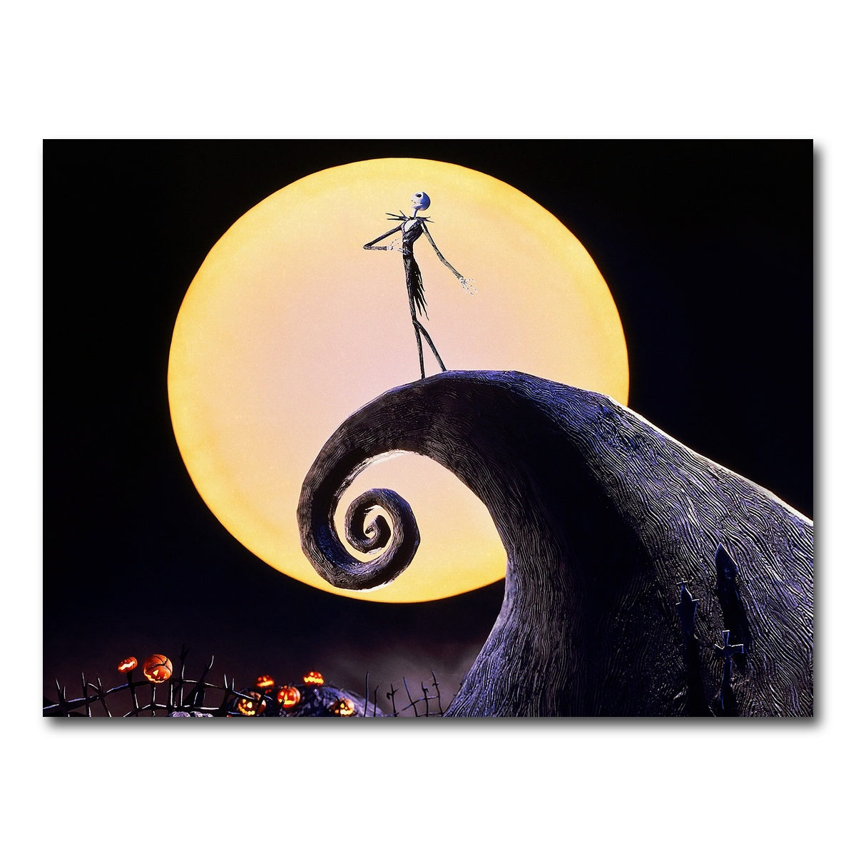 AUTO-MOCKUP WHITE | The Nightmare Before Christmas | 1 Piece | Gallery Wrap Canvas | group=4x3