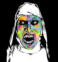 The Nun Color Wall Art