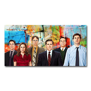 AUTO-MOCKUP WHITE | The Office | 1 Piece | Gallery Wrap Canvas | group=2x1