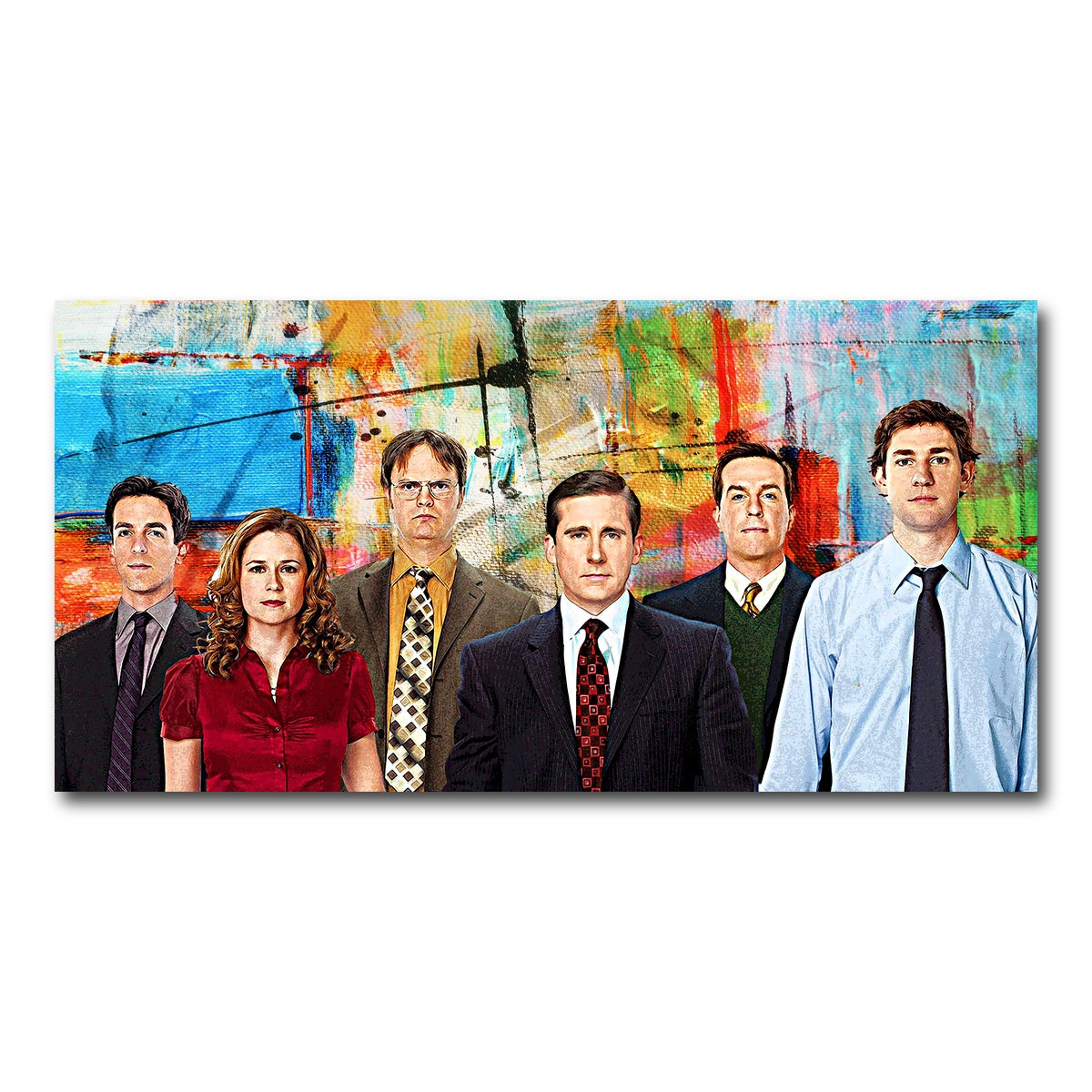 AUTO-MOCKUP WHITE | The Office | 1 Piece | Gallery Wrap Canvas | group=2x1