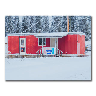 AUTO-MOCKUP WHITE | The Old Red Trailer | 1 Piece | Gallery Wrap Canvas | group=4x3