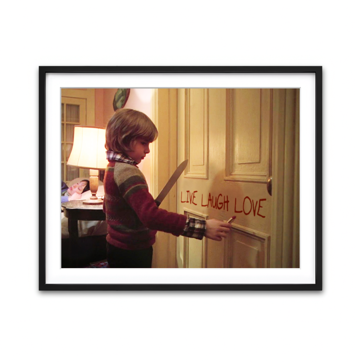 Framed Print 4x3 Black