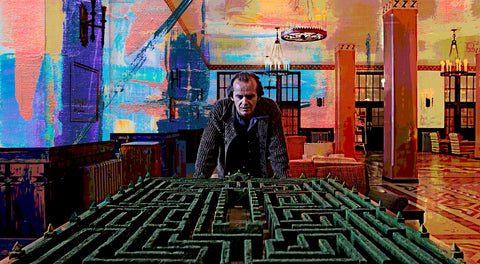 The Shining Hedge Maze Wall Art