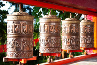 Tibetan Mantra Wheel Wall Art