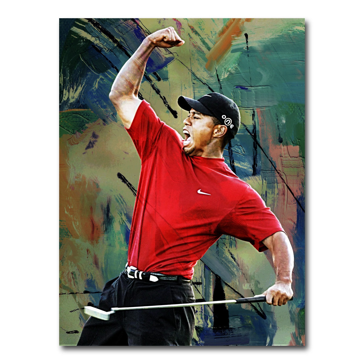 AUTO-MOCKUP WHITE | Tiger Masters Win | 1 Piece | Gallery Wrap Canvas | group=3x4
