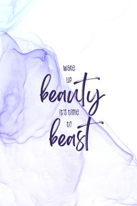 Time to Beast Wall Art