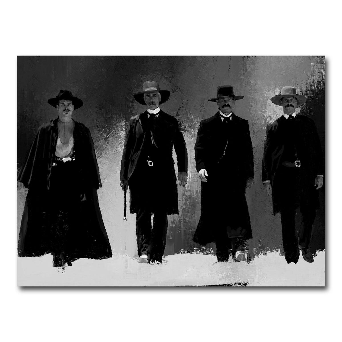 AUTO-MOCKUP WHITE | Tombstone | 1 Piece | Gallery Wrapped | group=4x3