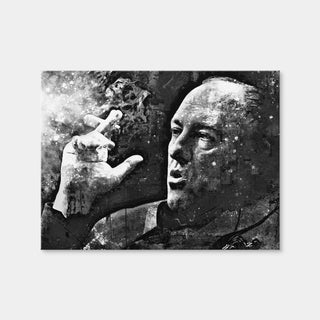 AUTO-MOCKUP WHITE | Tony Soprano Grayscale | 1 Piece | Gallery Wrap Canvas | group=4x3
