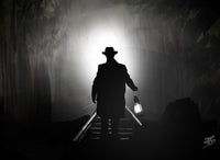 Train light Wall Art