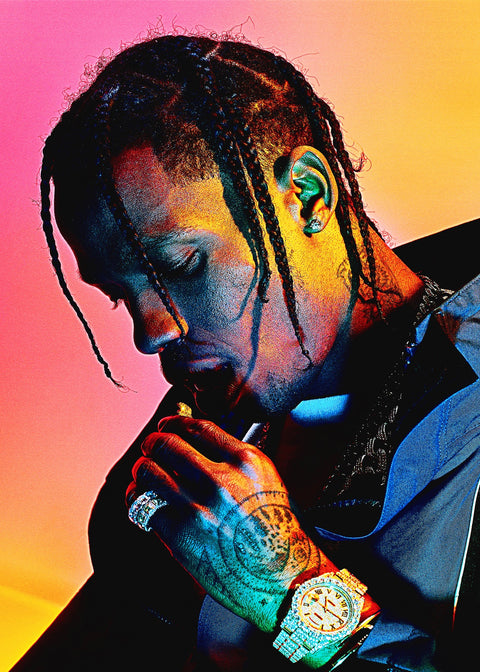 Travis Scott Blush Wall Art