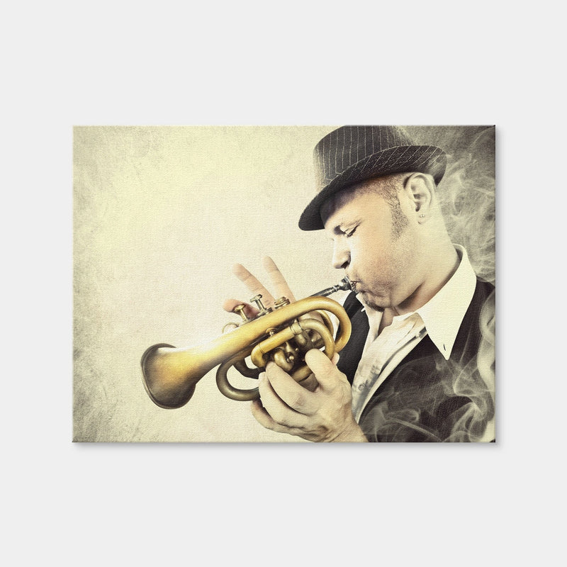 AUTO-MOCKUP WHITE | Trumpet Blues | 1 Piece | Gallery Wrap Canvas | group=4x3