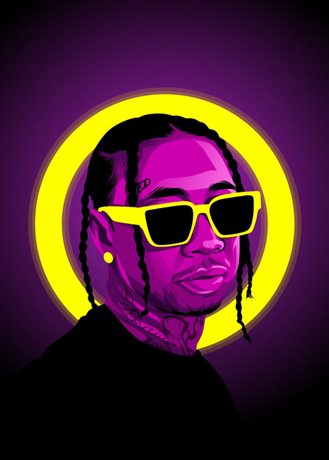 Tyga Wall Art
