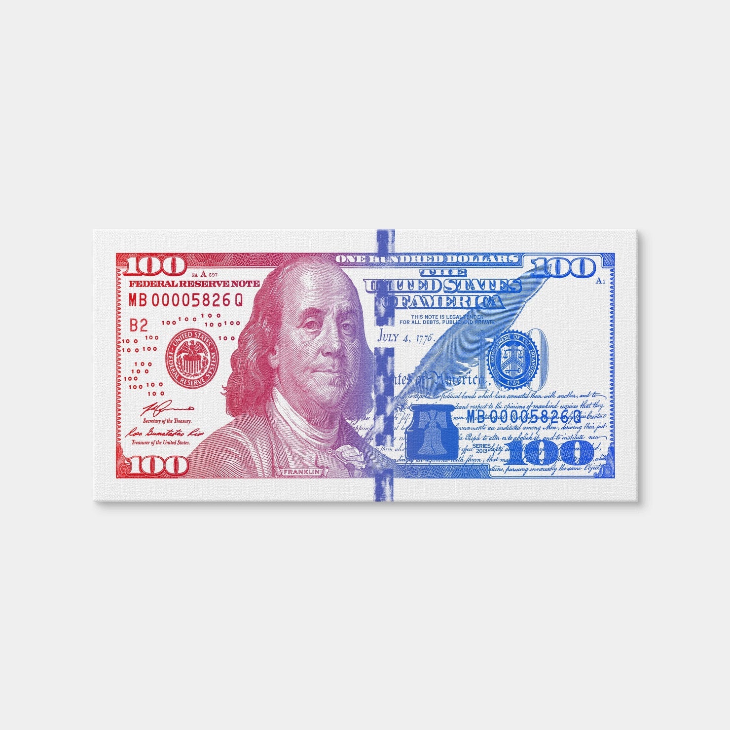 AUTO-MOCKUP WHITE | USA Benny | 1 Piece | gallery | 2x1