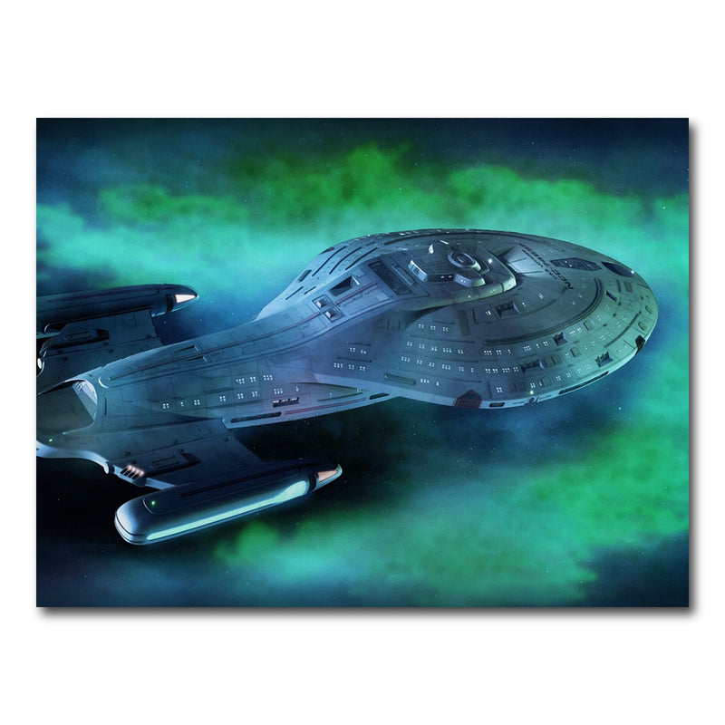 AUTO-MOCKUP WHITE | USS Voyager | 1 Piece | Gallery Wrap Canvas | group=4x3