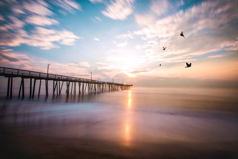 VA Beach Sunrise Wall Art
