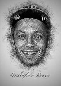 Valentino Rossi Wall Art