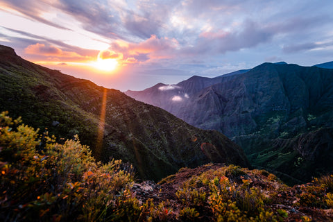 Valley Sunset Wall Art