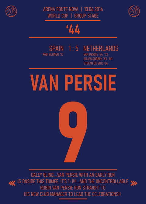 Van Persie Wall Art