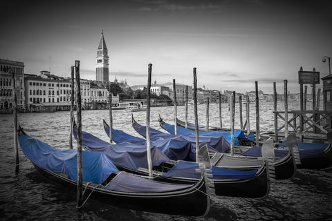Venice Grand Canal and St Mark's Campanile Wall Art