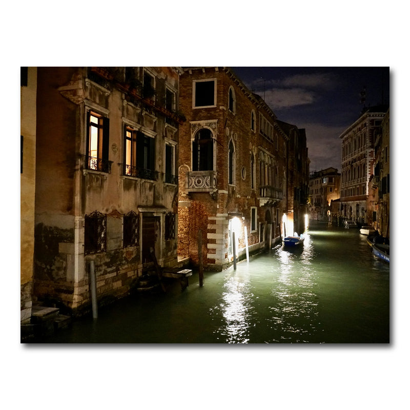 AUTO-MOCKUP WHITE | Venice Night | 1 Piece | Gallery Wrap Canvas | group=4x3