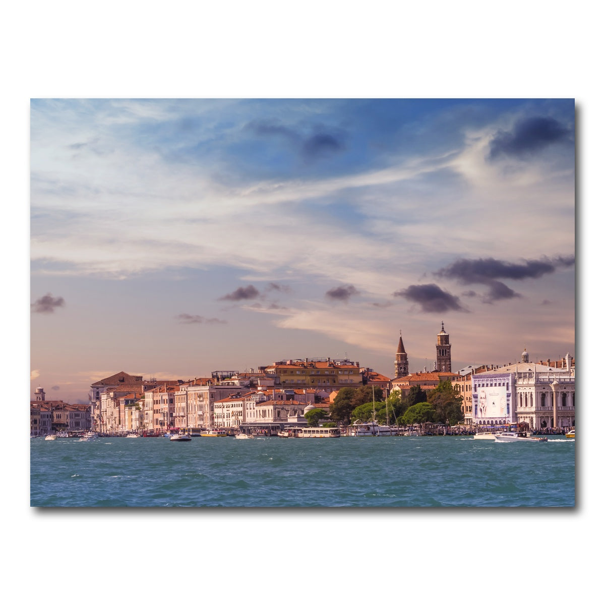 AUTO-MOCKUP WHITE | Venice Panorama | 1 Piece | Gallery Wrap Canvas | group=4x3