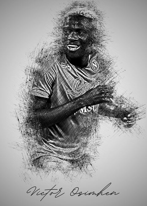 Victor Osimhen Wall Art